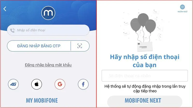 Kiểm tra dung lượng qua ứng dụng