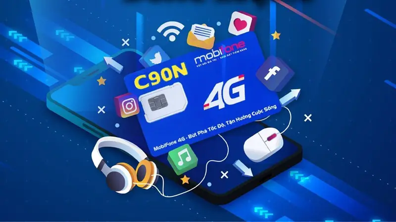 Cách Đăng Ký Gói C90 MobiFone: Nhận Ngay Data Khủng 120GB Chỉ Với 3K/Ngày