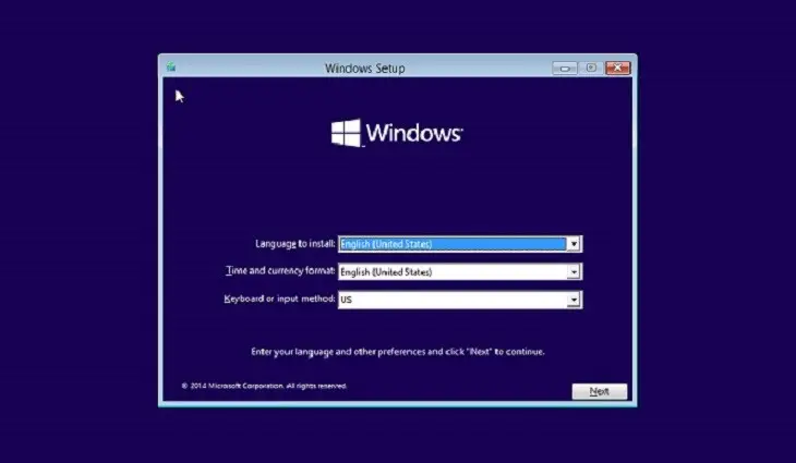 Cài lại Windows khi các biện pháp chỉnh WiFi thất bại