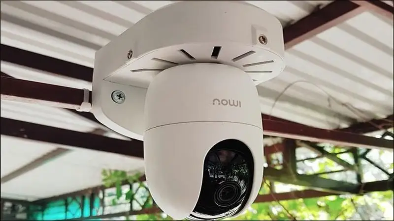 Cấp nguồn cho camera IMOU trước khi reset và cài đặt lại