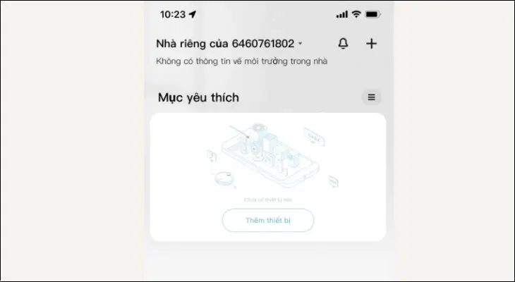 Chọn Thêm thiết bị trong Mi Home để tìm Mi WiFi Repeater 2