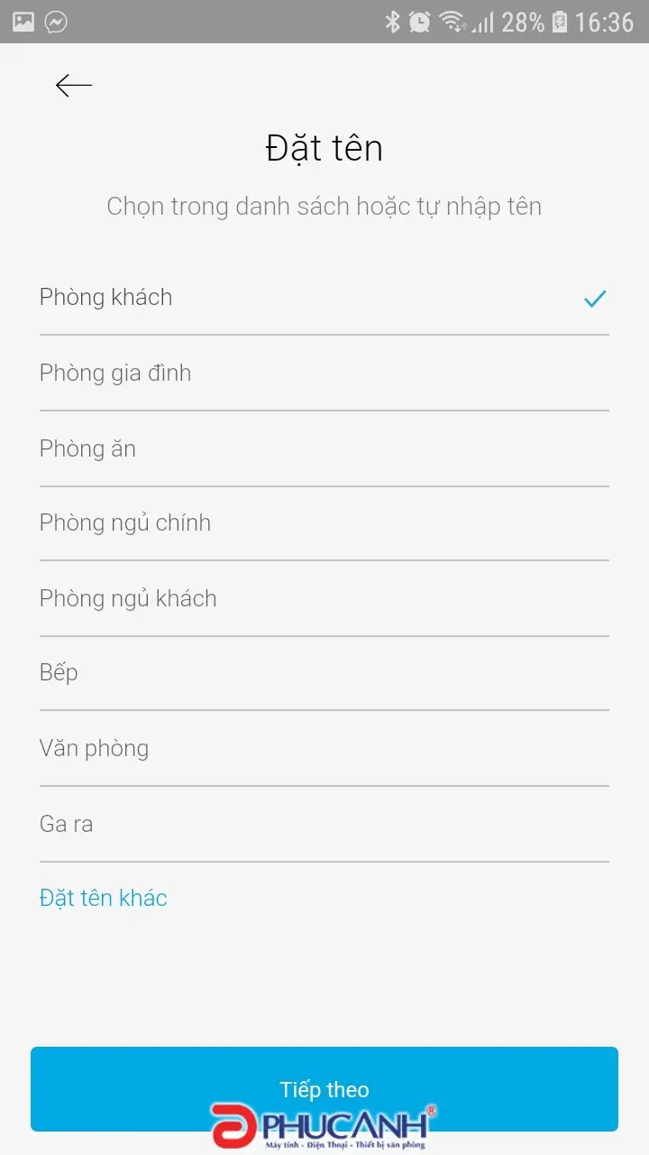 Đặt tên điểm nút Linksys Velop để phân biệt vị trí khi quản trị bằng ứng dụng
