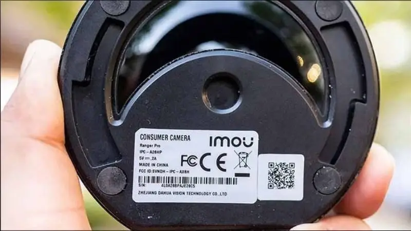 Gửi email kèm ảnh serial để IMOU hỗ trợ xoá tài khoản gán vào camera