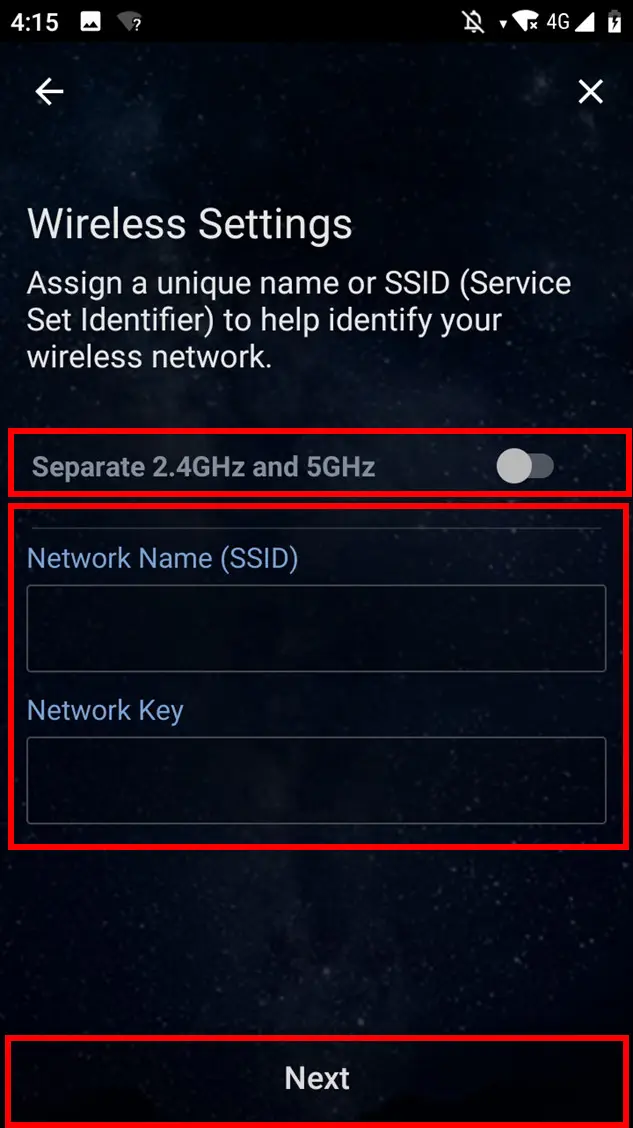 Đặt tên WiFi và mật khẩu riêng cho băng tần 2.4GHz, 5GHz trên ASUS RT-AC1300UHP