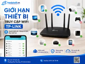 Giới hạn thiết bị truy cập wifi TP-Link