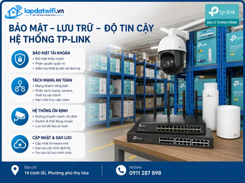 Góc nhìn bảo mật, lưu trữ dữ liệu và độ tin cậy hệ thống