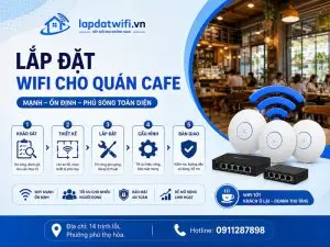 Lắp đặt wifi cho quán cafe