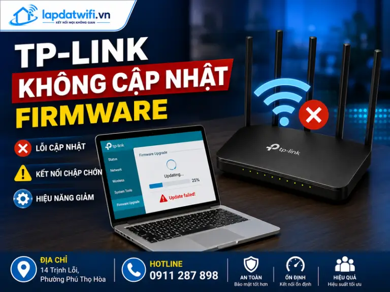 9 Cách khắc phục lỗi TP-Link không cập nhật firmware chỉ trong 1 nốt nhạc