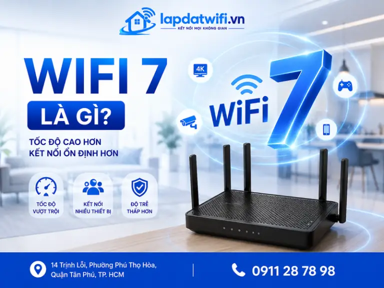 WiFi 7 là gì? Tìm hiểu chuẩn WiFi thế hệ mới